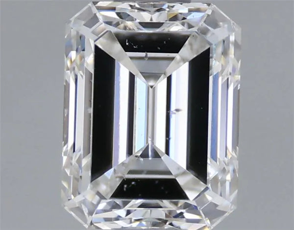 0.87ct Emerald Natural Diamond (Colour F, Clarity SI2, GIA Certified)