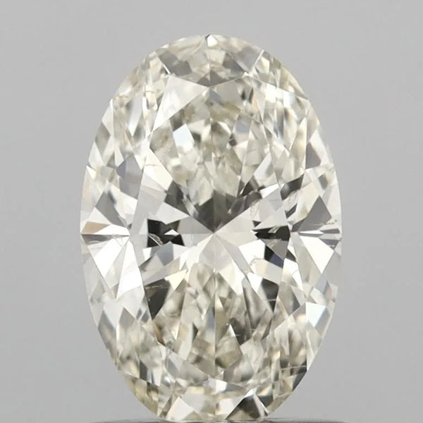 1.00ct Oval Natural Diamond (Colour J, Clarity SI1, Cut VG, IGI Certified)
