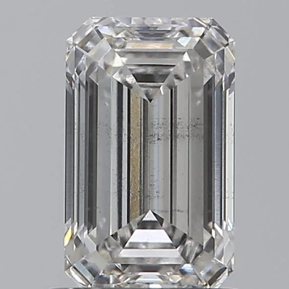 1.04ct Emerald Lab Grown Diamond (Colour F, Clarity SI1, IGI Certified)