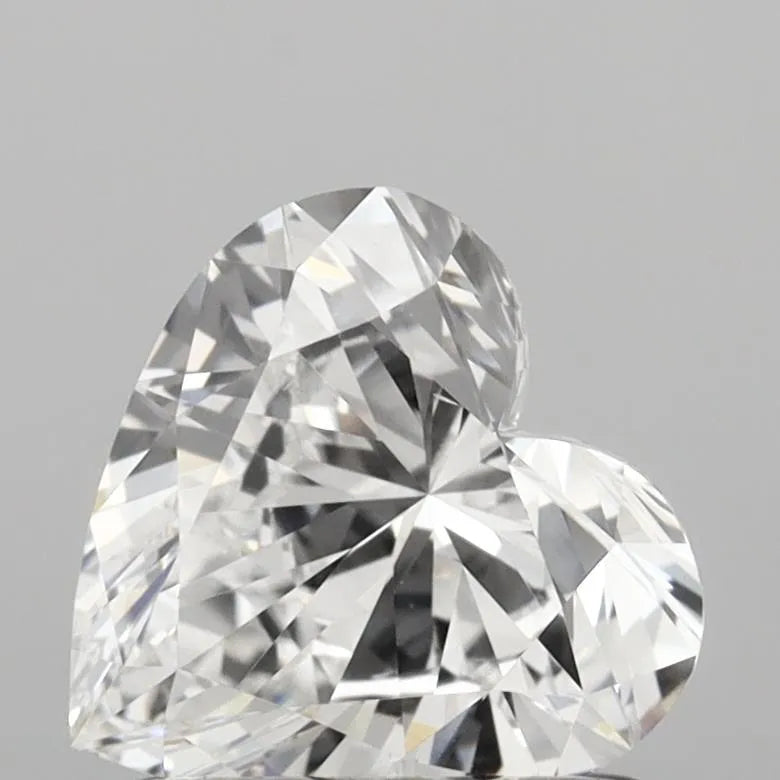 1.10ct Heart Lab Grown Diamond (Colour E, Clarity VS1, IGI Certified)