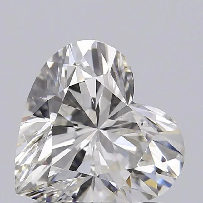 1.10ct Heart Lab Grown Diamond (Colour G, Clarity VS2, IGI Certified)