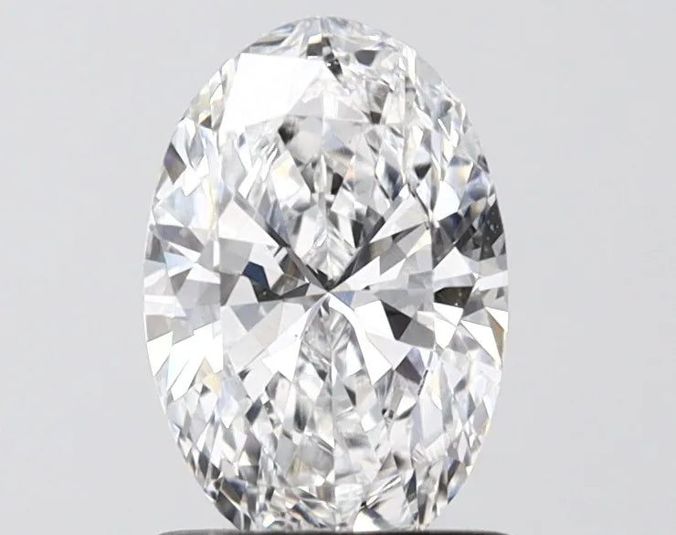 1.10ct Oval Lab Grown Diamond (Colour D, Clarity VS1, IGI Certified)