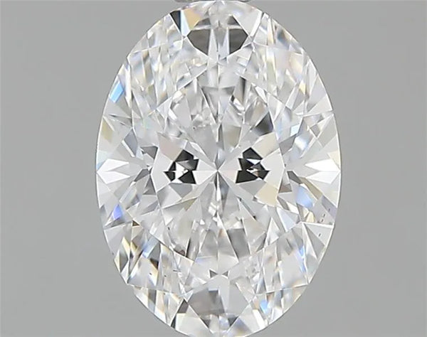 1.10ct Oval Lab Grown Diamond (Colour D, Clarity VS2, IGI Certified)