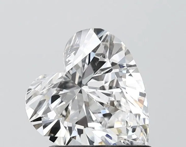 1.11ct Heart Lab Grown Diamond (Colour D, Clarity VS1, IGI Certified)