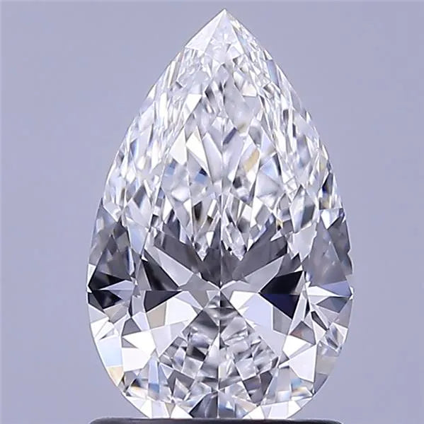 1.11ct Pear Lab Grown Diamond (Colour D, Clarity VVS2, IGI Certified)