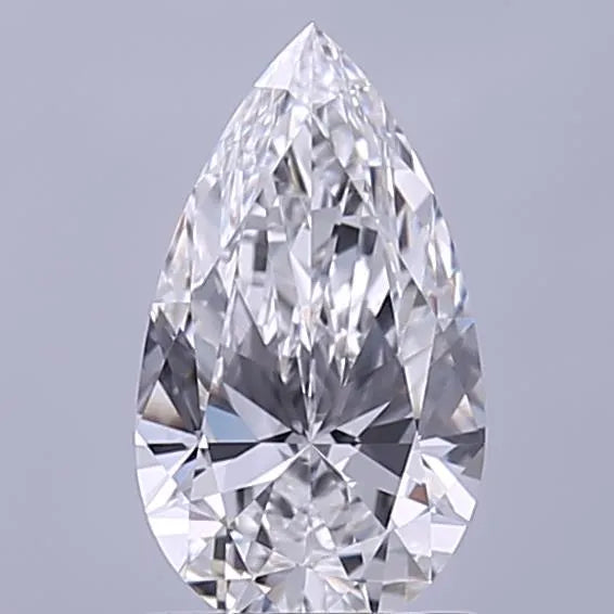 1.11ct Pear Lab Grown Diamond (Colour E, Clarity VVS2, IGI Certified)