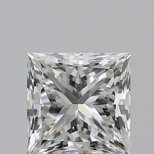 1.11ct Princess Natural Diamond (Colour H, Clarity VS2, GIA Certified)