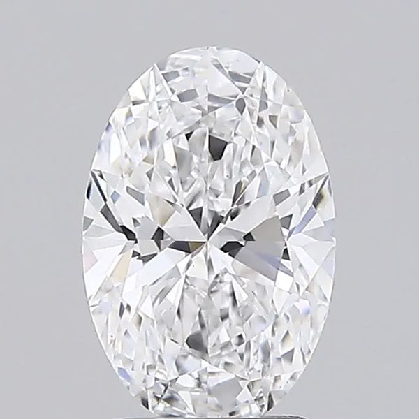 1.12ct Oval Lab Grown Diamond (Colour D, Clarity VS1, IGI Certified)