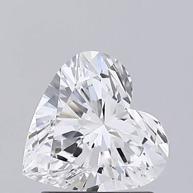 1.14ct Heart Lab Grown Diamond (Colour D, Clarity VVS2, IGI Certified)