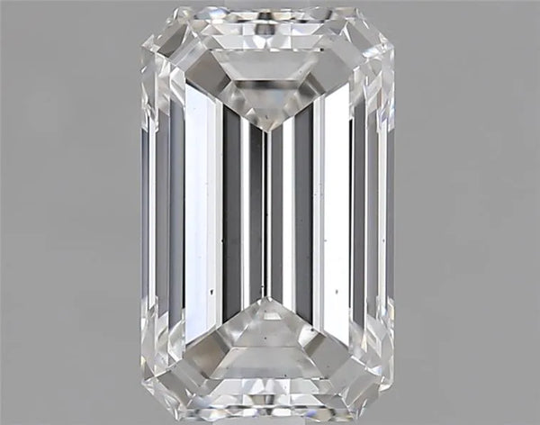 1.22ct Emerald Lab Grown Diamond (Colour F, Clarity VS2, IGI Certified)