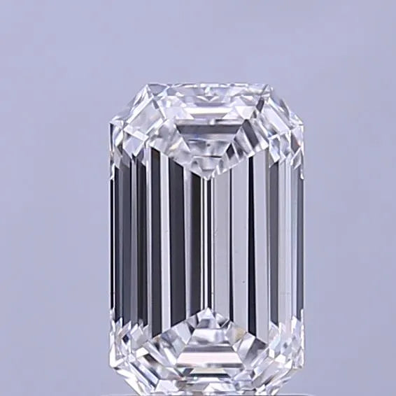 1.24ct Emerald Lab Grown Diamond (Colour D, Clarity VS1, IGI Certified)