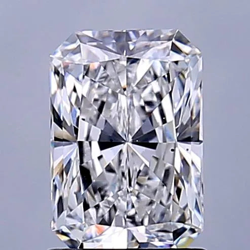 1.28ct Radiant Lab Grown Diamond (Colour D, Clarity SI1, IGI Certified)