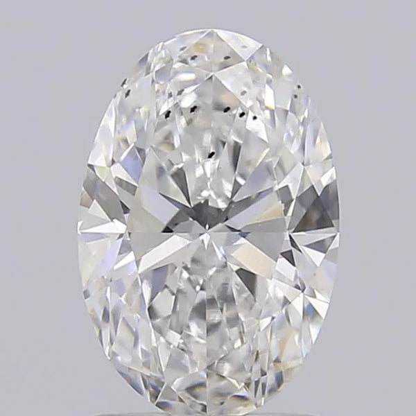 1.29ct Oval Lab Grown Diamond (Colour E, Clarity SI1, IGI Certified)
