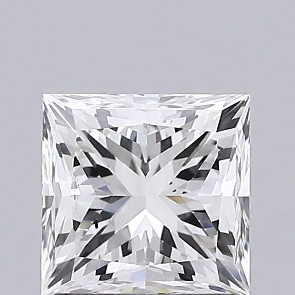 1.46ct Princess Lab Grown Diamond (Colour E, Clarity VS2, IGI Certified)