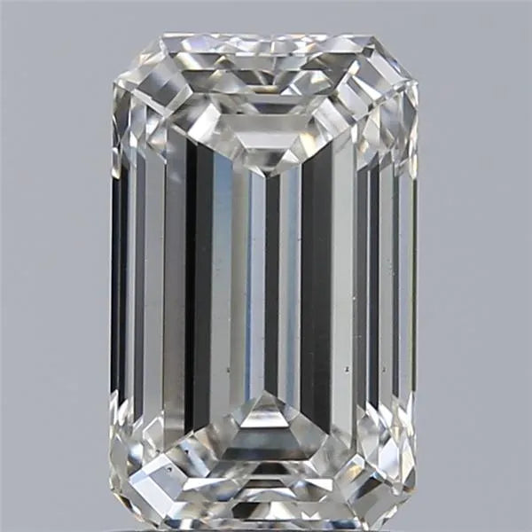 1.51ct Emerald Lab Grown Diamond (Colour G, Clarity VS2, IGI Certified)