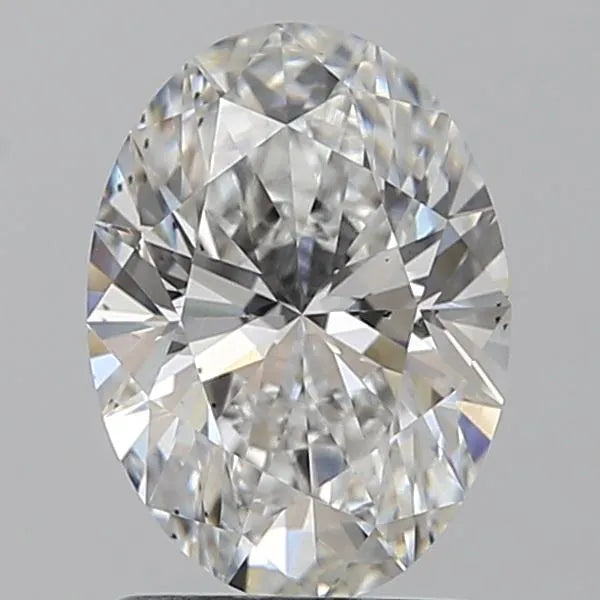 1.51ct Oval Lab Grown Diamond (Colour D, Clarity SI1, IGI Certified)
