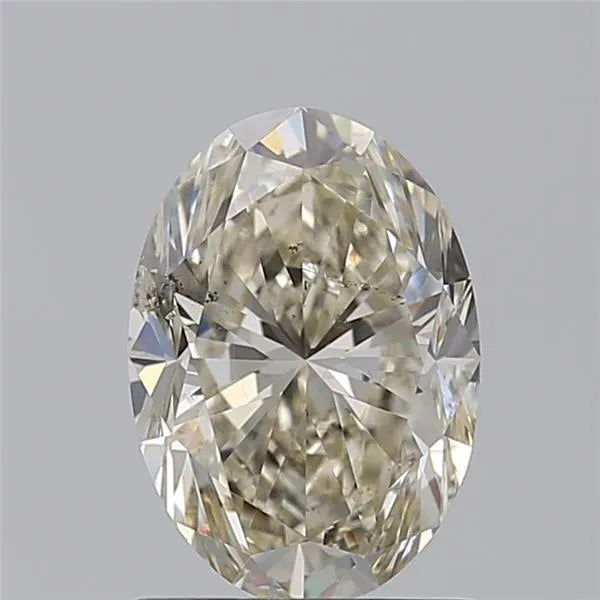 1.51ct Oval Natural Diamond (Colour J, Clarity SI1, HRD Certified)
