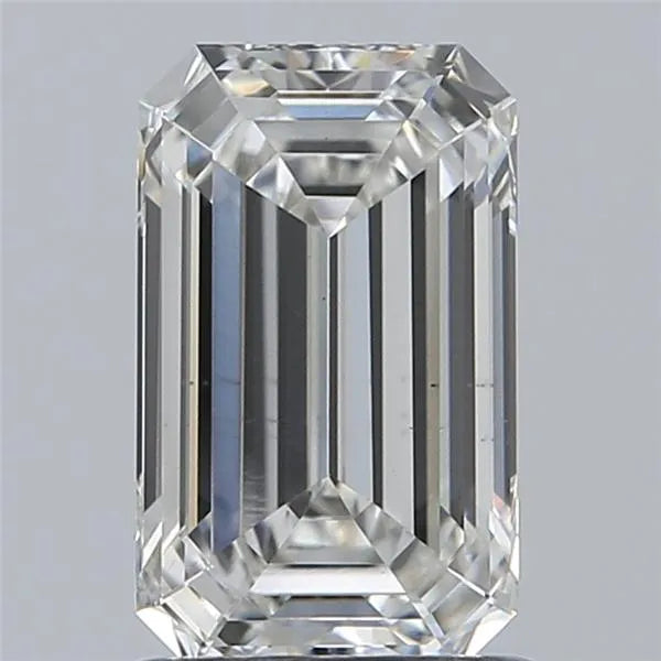 1.53ct Emerald Lab Grown Diamond (Colour G, Clarity VS2, IGI Certified)