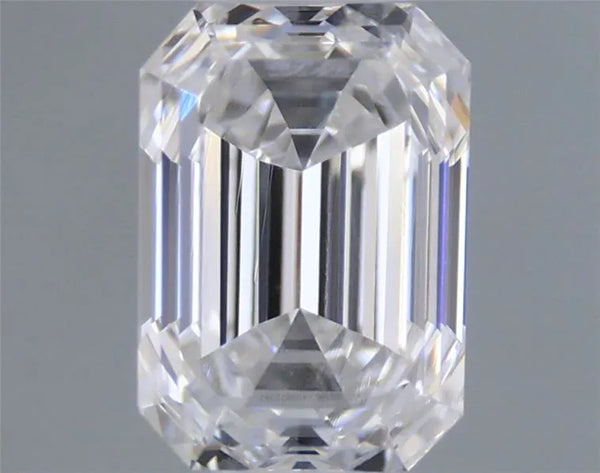 0.71ct Emerald Natural Diamond (Colour F, Clarity SI2, GIA Certified)