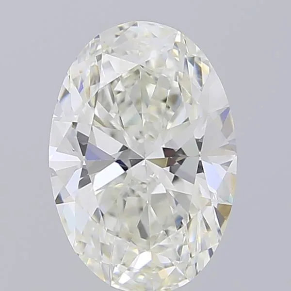2.00ct Oval Lab Grown Diamond (Colour G, Clarity VVS2, IGI Certified)