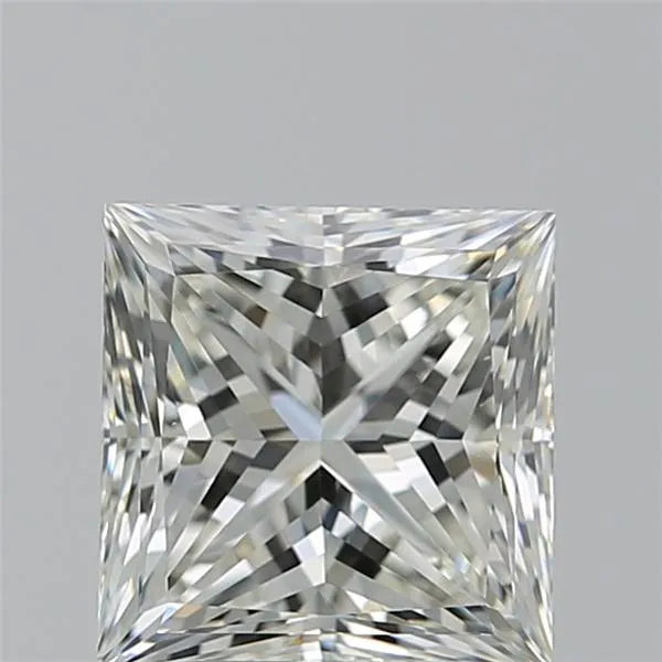 2.00ct Princess Natural Diamond (Colour H, Clarity VS1, Cut VG, IGI Certified)