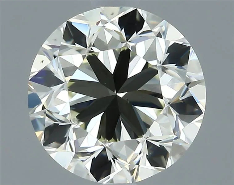 2.00ct Round Natural Diamond (Colour J, Clarity VS2, Cut F, IGI Certified)