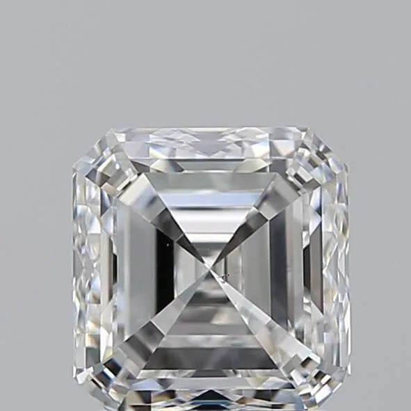 2.01ct Asscher Natural Diamond (Colour F, Clarity VS2, GIA Certified)