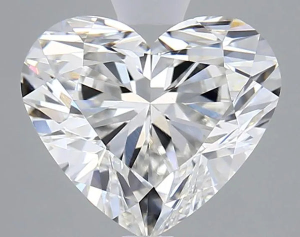 2.01ct Heart Lab Grown Diamond (Colour G, Clarity VVS2, IGI Certified)