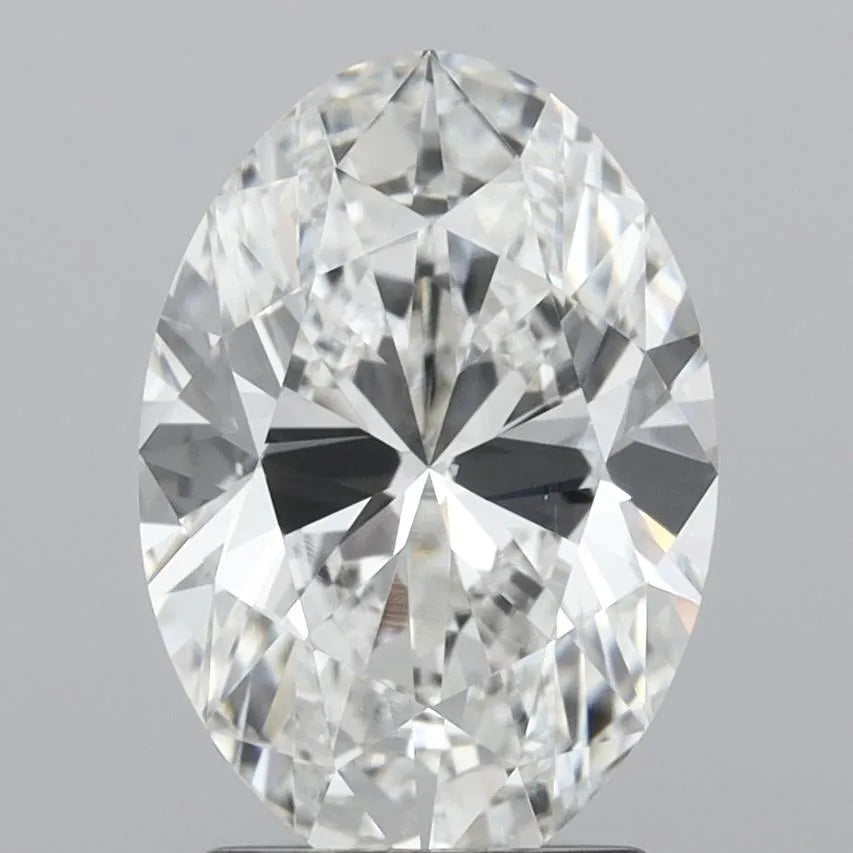 2.01ct Oval Natural Diamond (Colour H, Clarity VS2, GIA Certified)