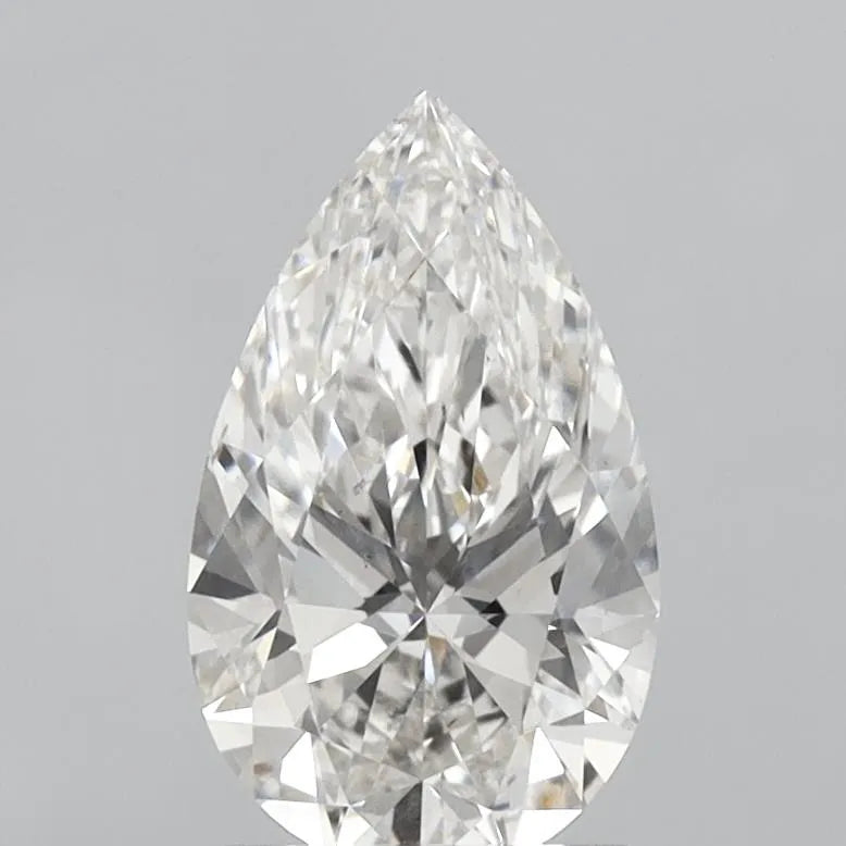 2.01ct Pear Lab Grown Diamond (Colour G, Clarity VS2, IGI Certified)