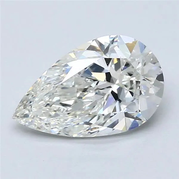2.01ct Pear Natural Diamond (Colour E, Clarity VS1, GIA Certified)