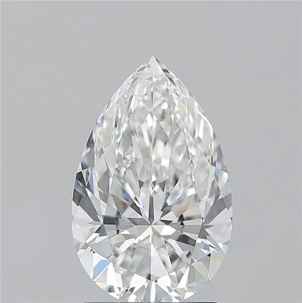 2.01ct Pear Natural Diamond (Colour F, Clarity VS2, GIA Certified)