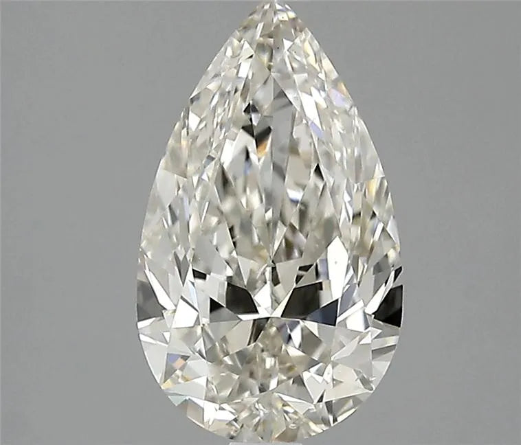 2.01ct Pear Natural Diamond (Colour H, Clarity VS2, Cut VG, IGI Certified)