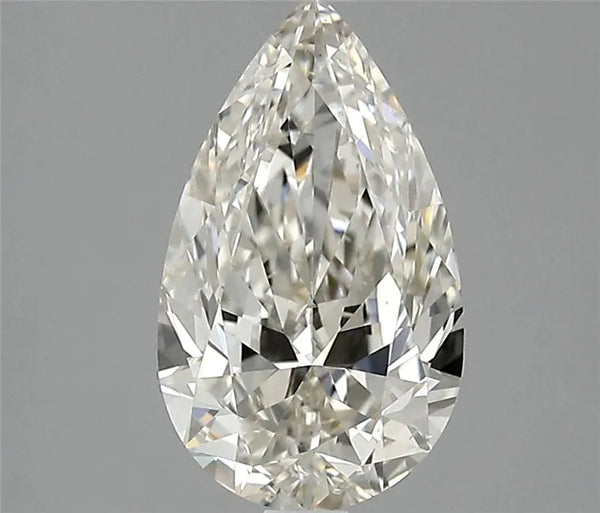 2.01ct Pear Natural Diamond (Colour H, Clarity VS2, Cut VG, IGI Certified)