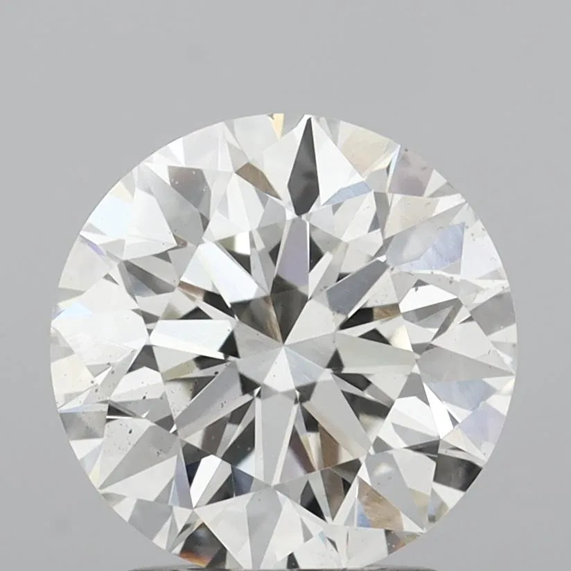 2.01ct Round Lab Grown Diamond (Colour H, Clarity SI1, Cut ID, IGI Certified)
