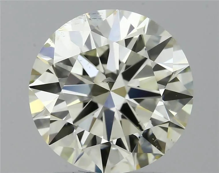 2.01ct Round Natural Diamond (Colour J, Clarity SI1, Cut EX, IGI Certified)
