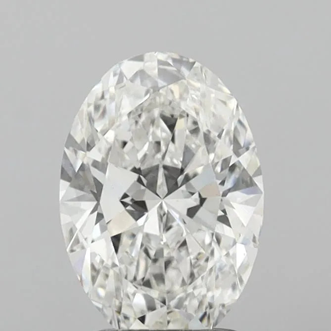 2.03ct Oval Lab Grown Diamond (Colour G, Clarity VVS2, IGI Certified)