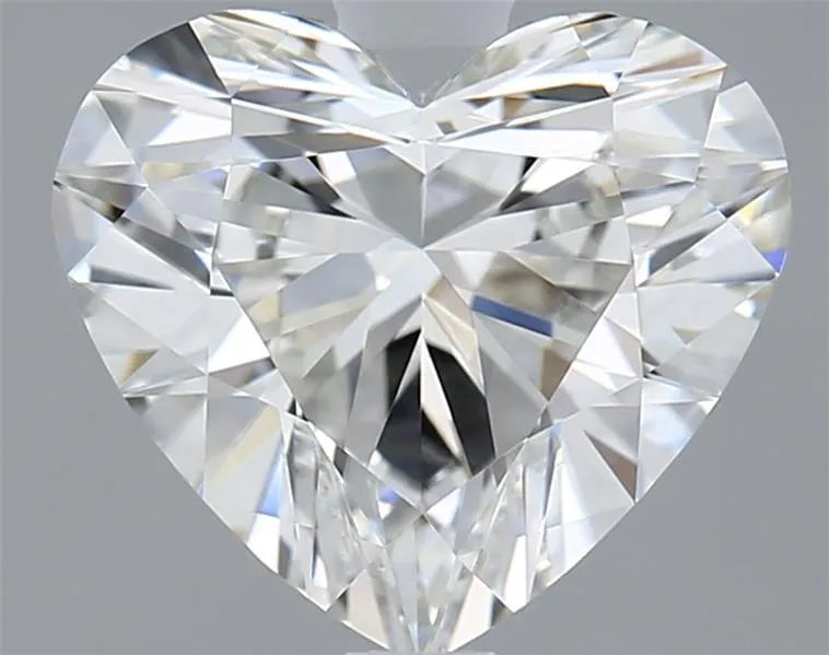 2.05ct Heart Lab Grown Diamond (Colour H, Clarity VVS2, IGI Certified)
