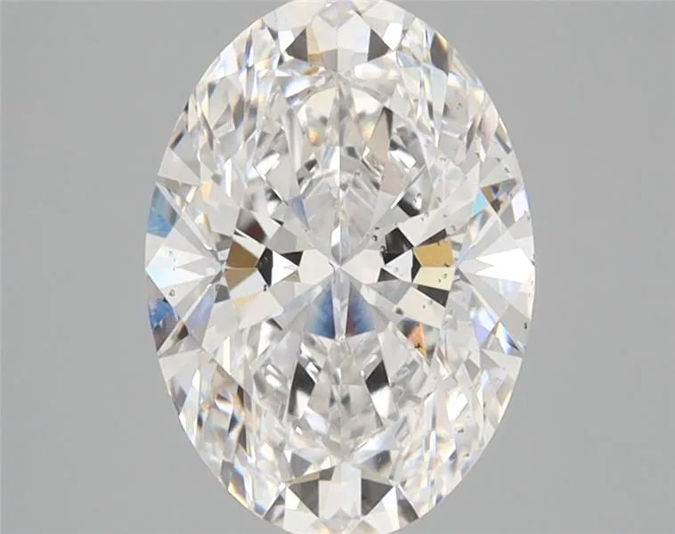 2.05ct Oval Lab Grown Diamond (Colour E, Clarity SI1, IGI Certified)