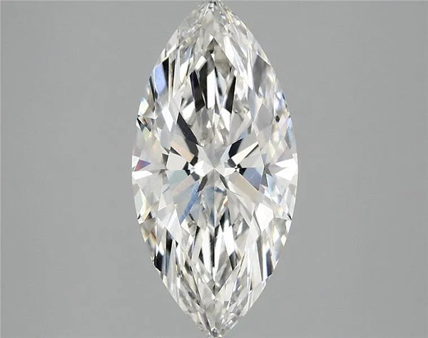 2.06ct Marquise Lab Grown Diamond (Colour G, Clarity VVS2, IGI Certified)
