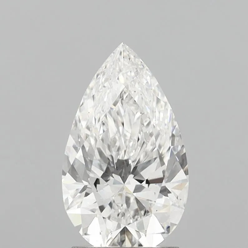 2.07ct Pear Lab Grown Diamond (Colour E, Clarity SI1, IGI Certified)