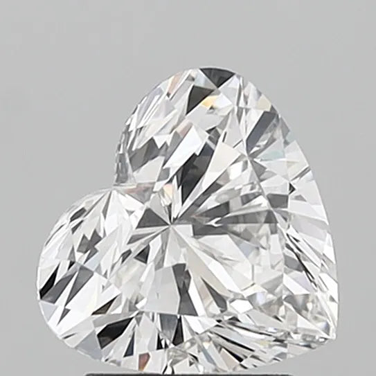 2.10ct Heart Lab Grown Diamond (Colour G, Clarity VVS2, IGI Certified)