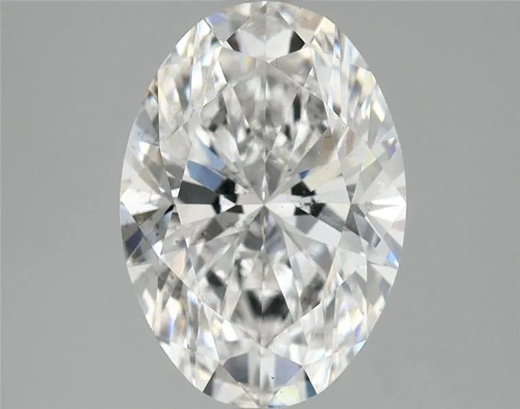 2.12ct Oval Lab Grown Diamond (Colour E, Clarity SI1, IGI Certified)