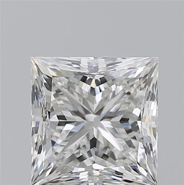 2.50ct Princess Natural Diamond (Colour F, Clarity VVS2, GIA Certified)