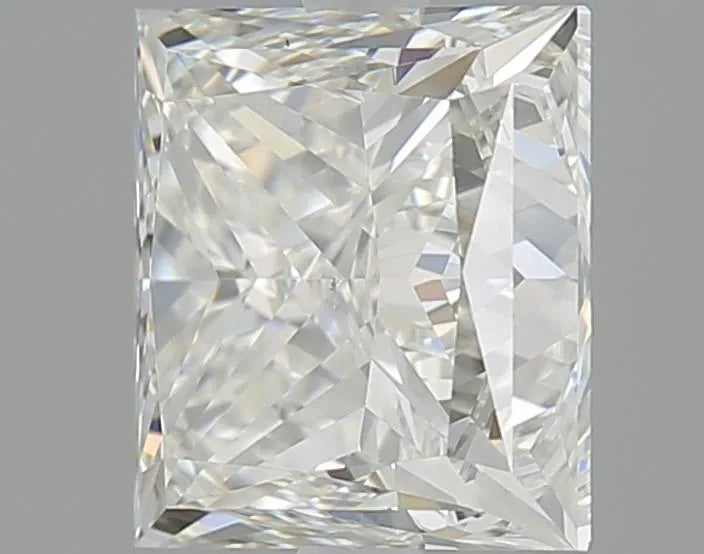 2.50ct Princess Natural Diamond (Colour H, Clarity VS2, Cut VG, IGI Certified)