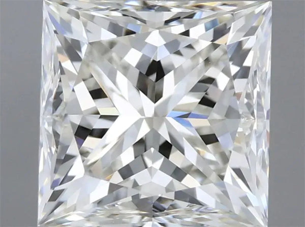 2.51ct Princess Natural Diamond (Colour G, Clarity VVS1, Cut VG, IGI Certified)
