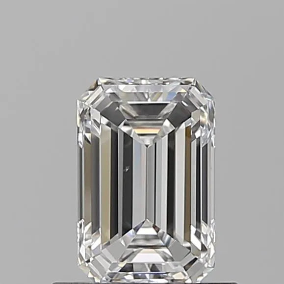 0.70ct Emerald Natural Diamond (Colour E, Clarity SI1, GIA Certified)