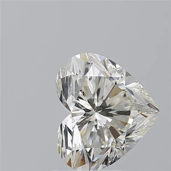 3.01ct Heart Natural Diamond (Colour H, Clarity VS2, Cut VG, IGI Certified)