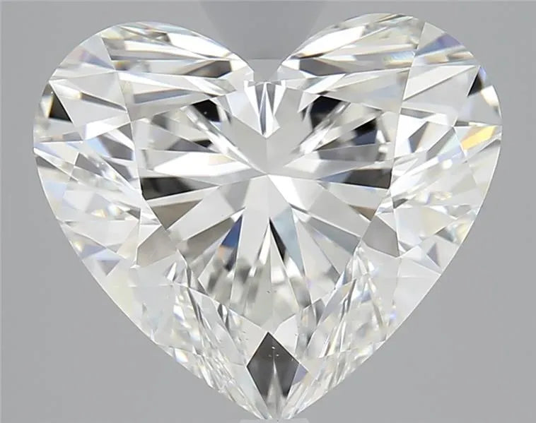 3.01ct Heart Natural Diamond (Colour H, Clarity VS2, GIA Certified)