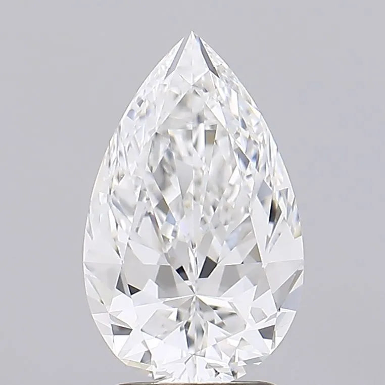 3.01ct Pear Natural Diamond (Colour D, Clarity VVS2, Cut VG, GIA Certified)